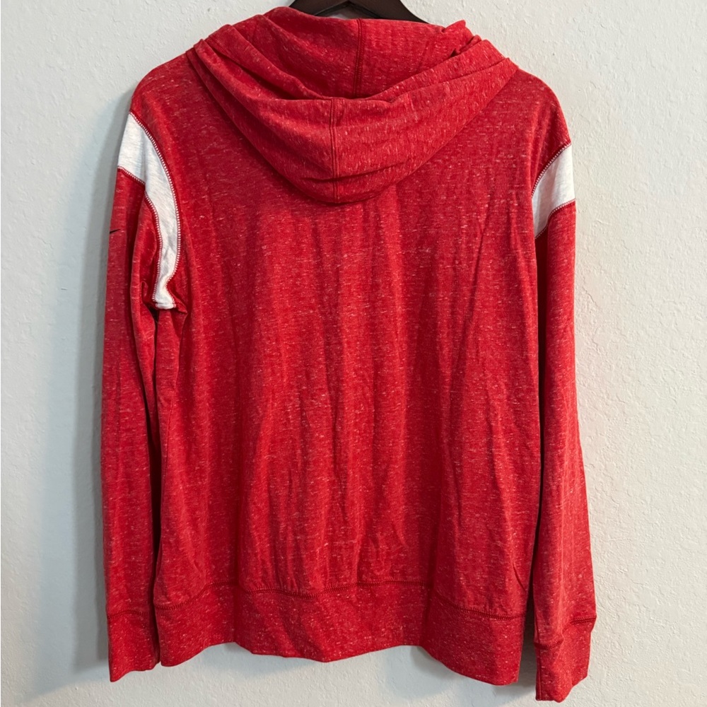 Nike Women’s Red/White Tampa Bay Buccaneers Monaco Lightweight Full-Zip Hoodie - Picture 6 of 11